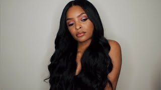 POPPIN HAIR BRANDS 🔥 Ft  JCHAIRFACTORY & HAIR REVIEW (Wavy Hair Tutorial)