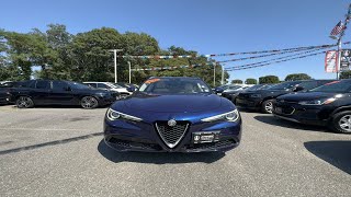 Used 2018 Alfa Romeo Stelvio Ti Lusso ZASFAKRN2J7C19107 West Islip, Amityville, Huntington, Wantagh