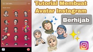 Tutorial Membuat AVATAR Instagram Berhijab - Cara Mudah Dan Cepat Di Hp Android