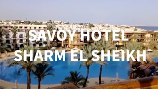 Egypt Sharm El Sheikh — Savoy hotel Red Sea 4k 埃及，红海， 沙姆沙伊赫，Savoy酒店全景