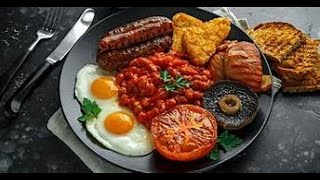 English reacts to an American makin a Full English