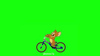 JERRY IN CYCLE GREEN SCREEN EFFECT VIDEO