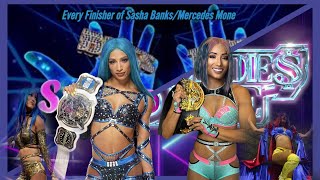 Every Finisher Of Sasha Banks/Mercedes Mone