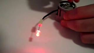 Lego motor as power generator