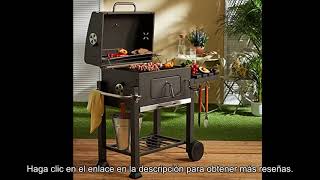 Tepro Toronto Click - Barbacoa de carbón/parrilla carro esmaltada, antracita/acero inoxidable