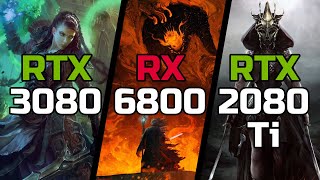 RTX 3080 vs RX 6800 vs RTX 2080 Ti - Test in 19 Games