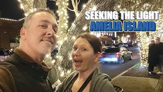 Seeking the Holiday Lights | Amelia Island | Fernandina Beach | SantaCon | Christmas time