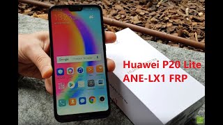 Huawei P20Lite ANE-LX1 FRP Сброс Гугл Аккаунта.