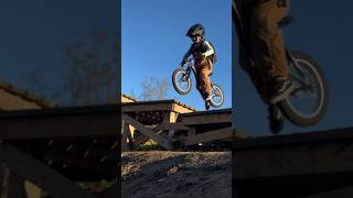 Grom showing off Run Bike Skills