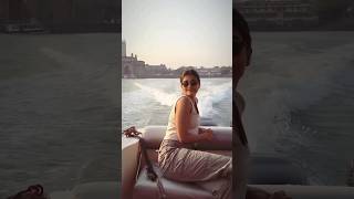 Pooja Hegde boat ⛵ ride in Mumbai #poojahegde #shorts