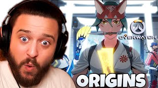 Genshin Guy Reacts to ALL Overwatch Character Origin Stories