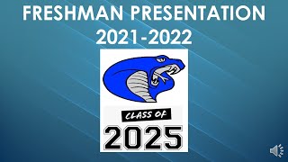 Freshman Presentation Fall 2021