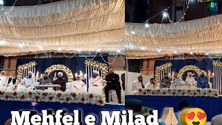 New Dhoraji Mehfel e Milad me gye😍😍 | | Alama Ishfaq madni aye💕 @mhworlds1943