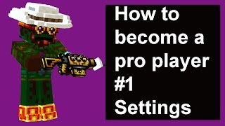 Pixel Gun 3D - how to become a pro #1 [control settings]