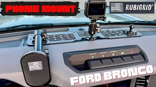 2024 Ford Bronco Accessory Mount - Bulletpoint Mounting Solutions #phonemount #fordbronco4x4