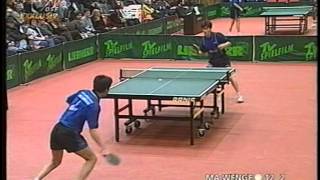 Tischtennis Bundesliga: Ma Wenge vs Chen Zhibin Dec 98