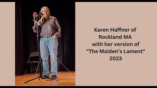 New Audiences for Old Songs project: The Maiden's Lament performed by Karen Haffner