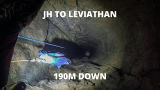 JH to LEVIATHAN deep cave system castleton