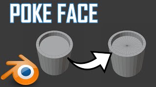 Switching From Maya to Blender 2.82 - Poke Face or Triangulate Cylinder Cap