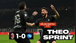 DE THEO CON AMOR! MILAN-NAPOLI 1-0