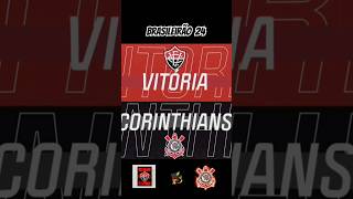 Chamada| Vitória vs Corinthians- Brasileirão 24 na Globo.