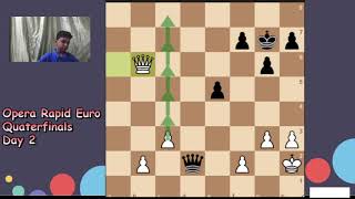 Opera Euro Rapid Tournament 2021 Quarterfinals Day 2 - Highlights