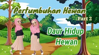 Pertumbuhan Hewan Part 2 (DAUR HIDUP HEWAN) #KELAS3 #TEMATIK