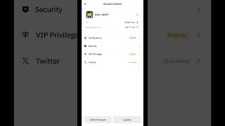 Binance Account Name Change | How To Edit Name Binance Account | Binance Name Edit #shorts.