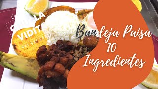 ✔️🔴Elaboracion Bandeja Paisa / 10 ingredintes