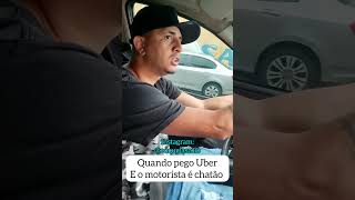 quando o motorista do Uber é chatão #shorts #uber #motorista