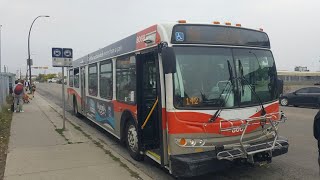 Calgary Transit 2008 New Flyer D40LFR #8069 on Route 58 Marlborough Part 2/2