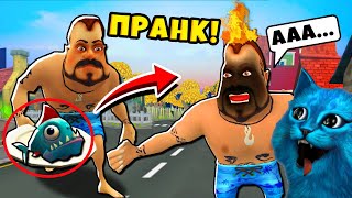 😂 СМЕШНЫЕ ПРАНКИ над ПРИВЕТ СОСЕД Dark Riddle 2 Story mode Похоже Hello Neighbor КОТЁНОК ЛАЙК