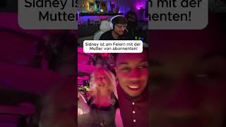 Sidney feiert mit Mutter eines Abonnenten #sidneyeweka #eliasn97