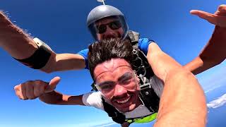 Jose Agustin First Skydive! Tandem Jump from 10000 feet at iJump Gran Canaria