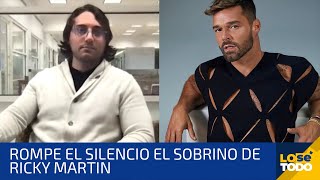 EN EXCLUSIVA ROMPE EL SILENCIO EL SOBRINO DE RICKY MARTIN, DENIS SÁNCHEZ