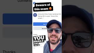 Beware of this scam…What other ones have you seen going around?