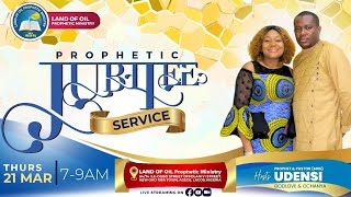 PROPHETIC JUBILEE SERVICE