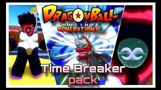 Game pass Update|Time Breaker Pack!|Dragon ball online generations!!!