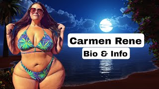 Carmen Rene, #Bikinihaul & Fashion model influencer biography