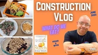 WHAT WE EAT IN A DAY DURING CONSTRUCTION AND CHAOS.  DO WE STAY ON TRACK?  | WHAT WE EAT IN A DAY.