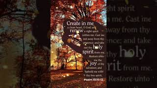 Psalm 51:10-12