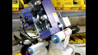 Semi Automatic Round Product Label Applicator | Labeling Machine - APACKS