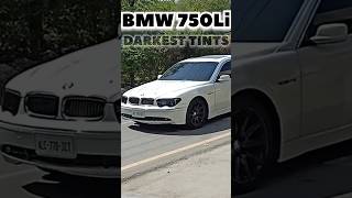 BMW 750Li | BMW 7 series Luxury Sedan 2004 | BMW Stance Darkest Tinted Glass |