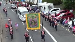 12th July 2024 Dunmurry #twelfth #marchingband #orange