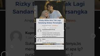 Rizky Billar tidak lagi Tersangka #shorts #rizkybillar #lestikejora