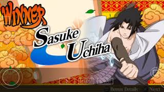 Naruto vs sasuke 😈 || Naruto ultimate ninja heroes 3....