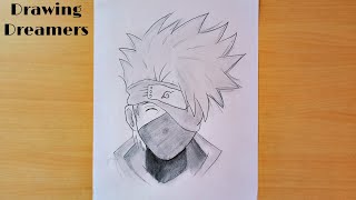 How to Draw Kakashi Hatake Easy || Kakashi Drawing Easy