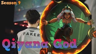 Faker Training Qiyana! - Faker Qiyana vs Renekton Mid - LoL Season 9 KR Ranked | LoL Replays