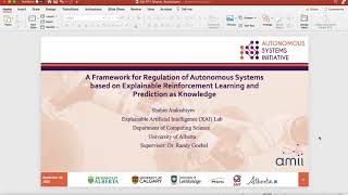 Regulation of Autonomous Systems Based on Explainable Reinforcement Learning and Prediction