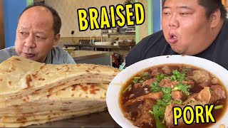 Fat brother eats a big bowl of beef soup, 40 yuan a bowl with more than one pound of meat!